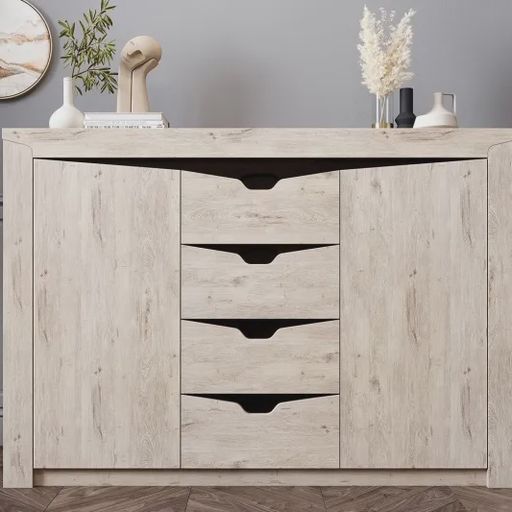 Комод «Соренто», 4 ящика, 2 дверцы